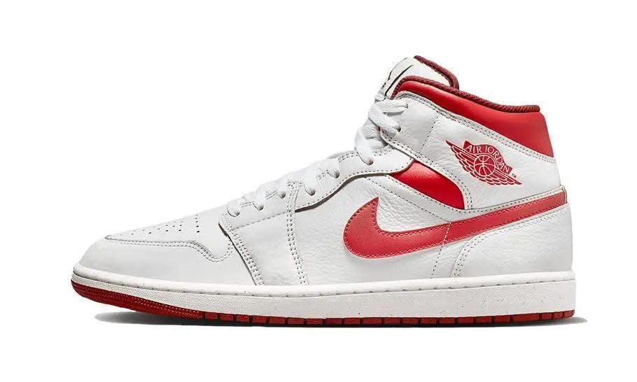 Air Jordan 1 Mid Dune Red - MNR Sneakers