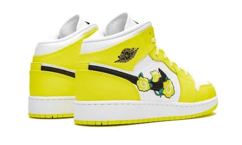 Air Jordan 1 Mid Dynamic Yellow - MNR Sneakers