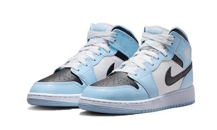 Air Jordan 1 Mid Ice Blue - MNR Sneakers