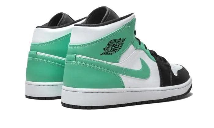 Air Jordan 1 Mid Island Green - MNR Sneakers