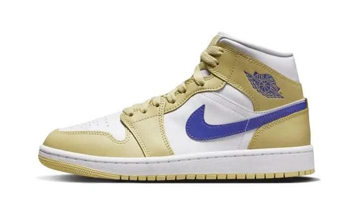 Air Jordan 1 Mid Lemon Wash Lapis - MNR Sneakers