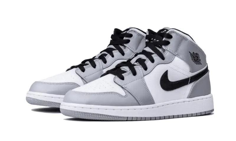 Air Jordan 1 Mid Light Smoke Grey - MNR Sneakers