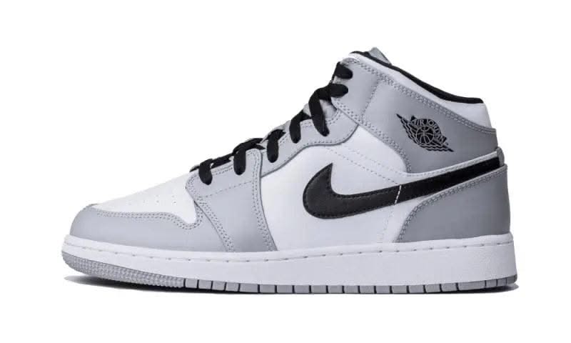 Air Jordan 1 Mid Light Smoke Grey - MNR Sneakers