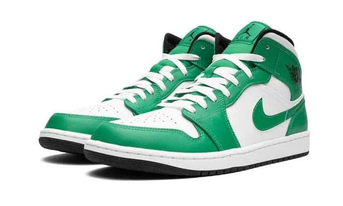 Air Jordan 1 Mid Lucky Green - MNR Sneakers