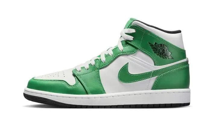 Air Jordan 1 Mid Lucky Green - MNR Sneakers