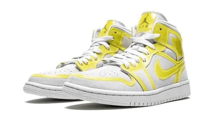 Air Jordan 1 Mid LX Opti Yellow - MNR Sneakers