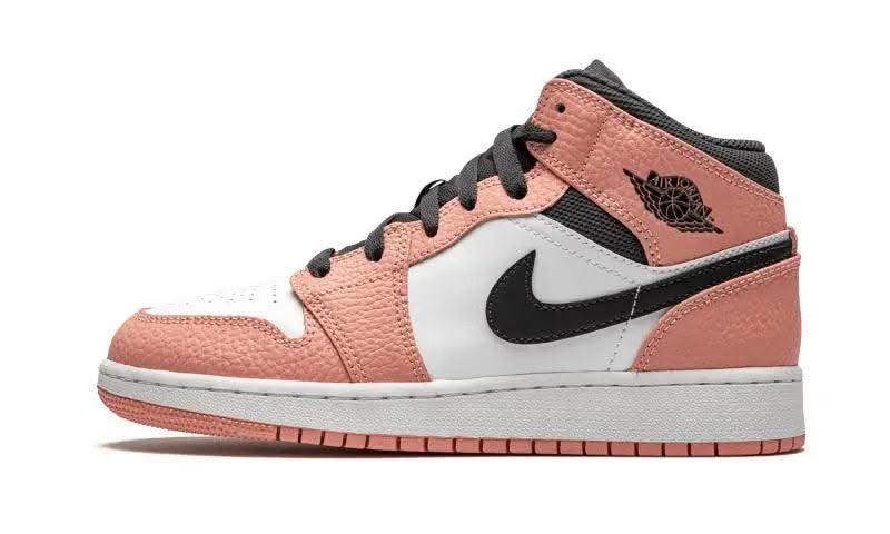 Air Jordan 1 Mid Pink Quartz - MNR Sneakers