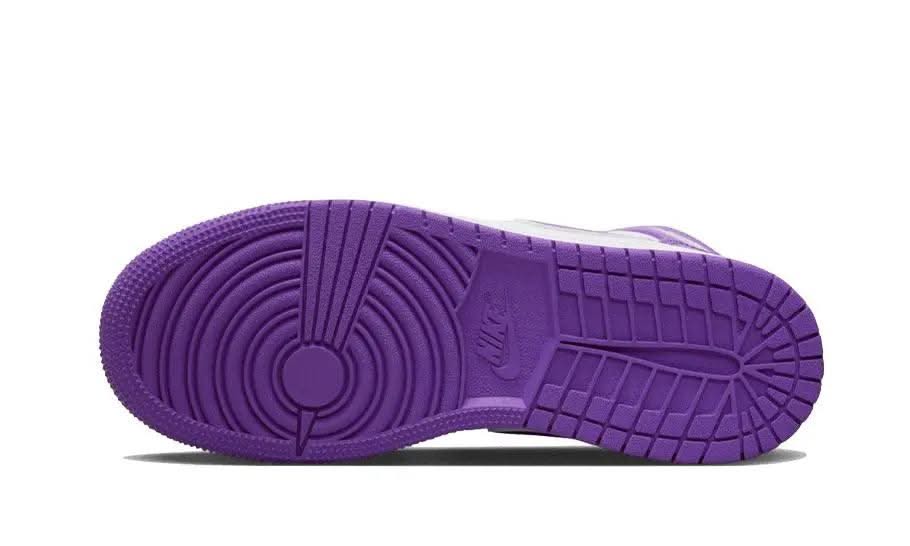 Air Jordan 1 Mid Purple Venom - MNR Sneakers