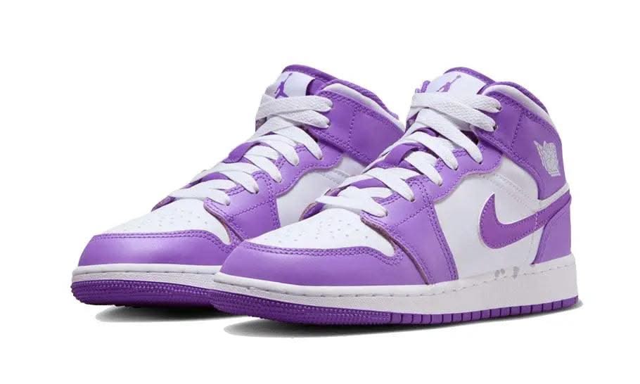 Air Jordan 1 Mid Purple Venom - MNR Sneakers