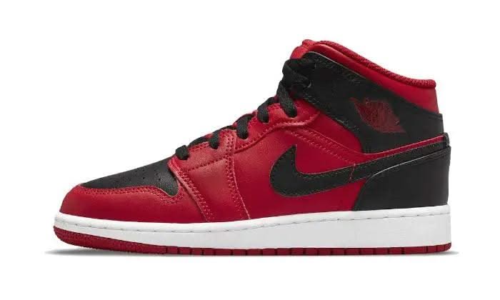 Air Jordan 1 Mid Reverse Bred - MNR Sneakers