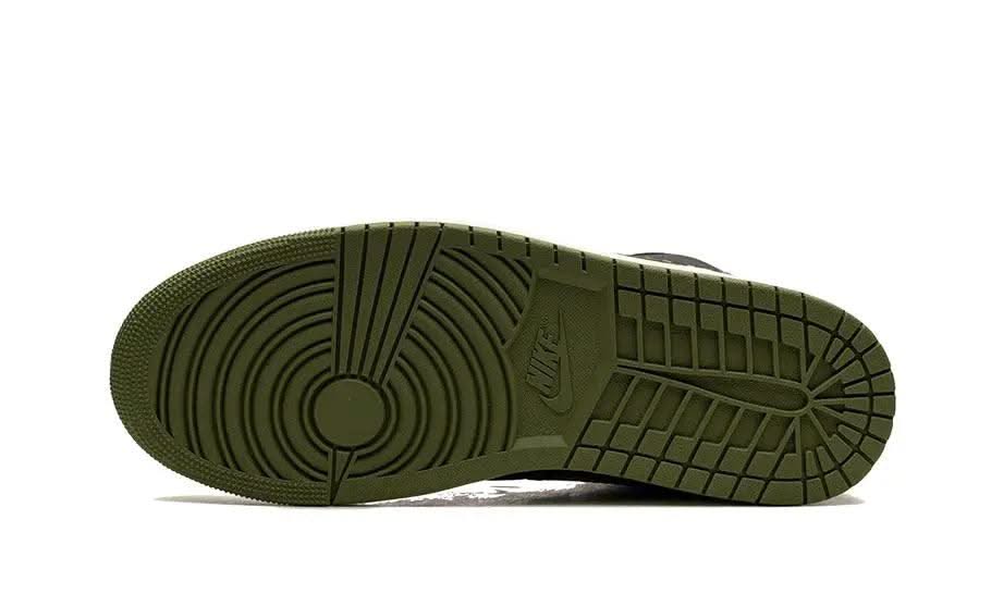 Air Jordan 1 Mid SE Craft Anthracite Light Olive - MNR Sneakers
