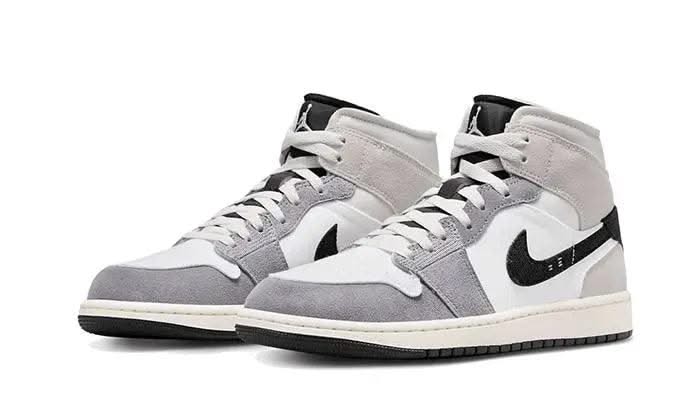 Air Jordan 1 Mid SE Craft Cement Grey - MNR Sneakers