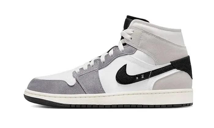 Air Jordan 1 Mid SE Craft Cement Grey - MNR Sneakers
