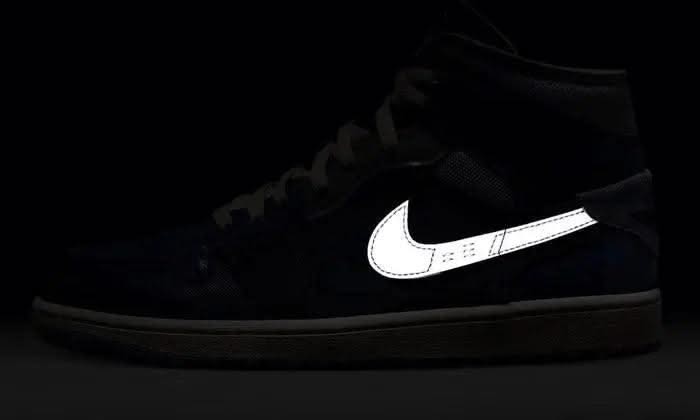 Air Jordan 1 Mid SE Craft Obsidian - MNR Sneakers
