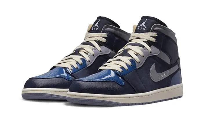 Air Jordan 1 Mid SE Craft Obsidian - MNR Sneakers