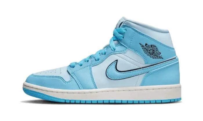 Air Jordan 1 Mid SE Ice Blue - MNR Sneakers