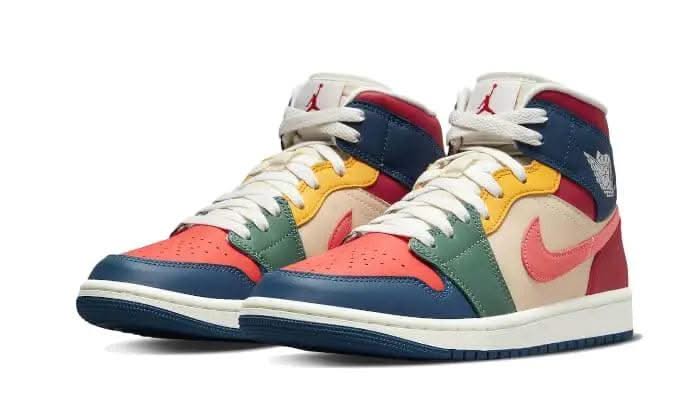 Air Jordan 1 Mid SE Multi-color - MNR Sneakers