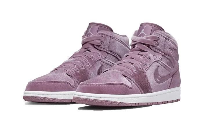 Air Jordan 1 Mid SE Purple Velvet - MNR Sneakers