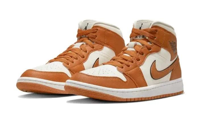 Air Jordan 1 Mid SE Sport Spice - MNR Sneakers