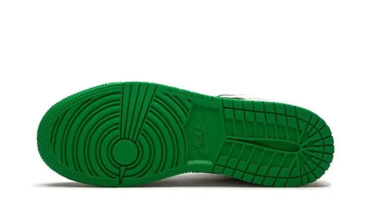 Air Jordan 1 Mid SE White Laser Orange Lucky Green - MNR Sneakers