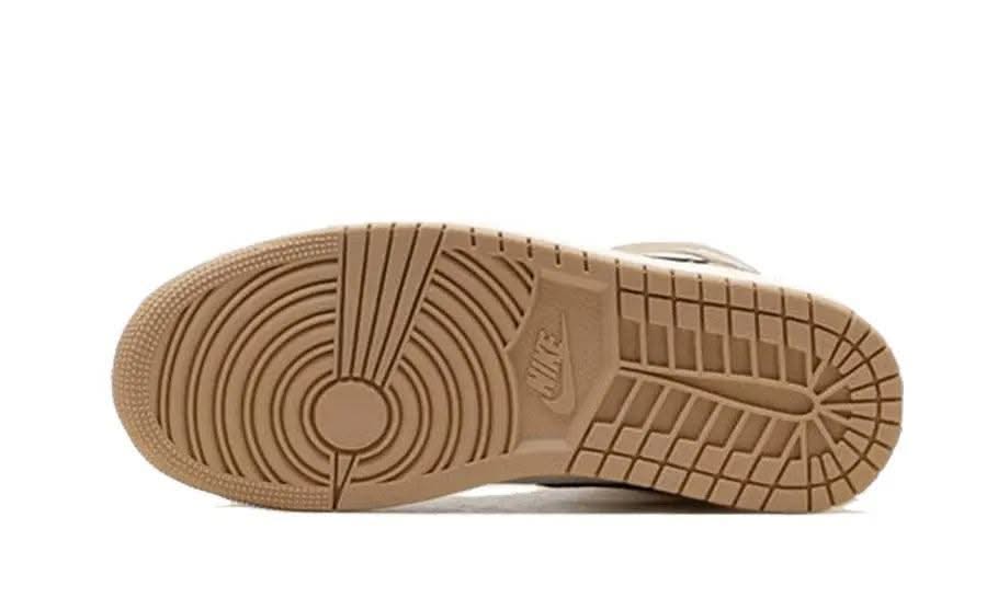 Air Jordan 1 Mid Tan Black - MNR Sneakers