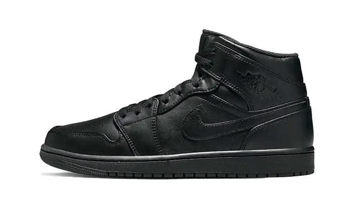 Air Jordan 1 Mid Triple Black (2022) - MNR Sneakers