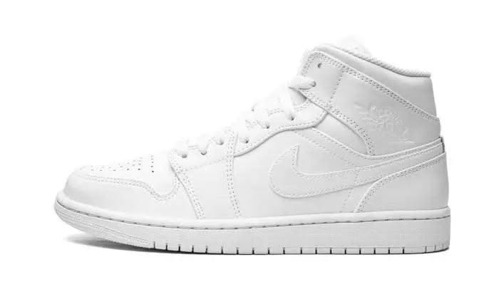 Air Jordan 1 Mid Triple White (2022) - MNR Sneakers