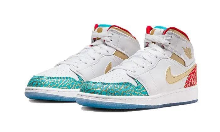 Air Jordan 1 Mid UNC to Chicago - MNR Sneakers