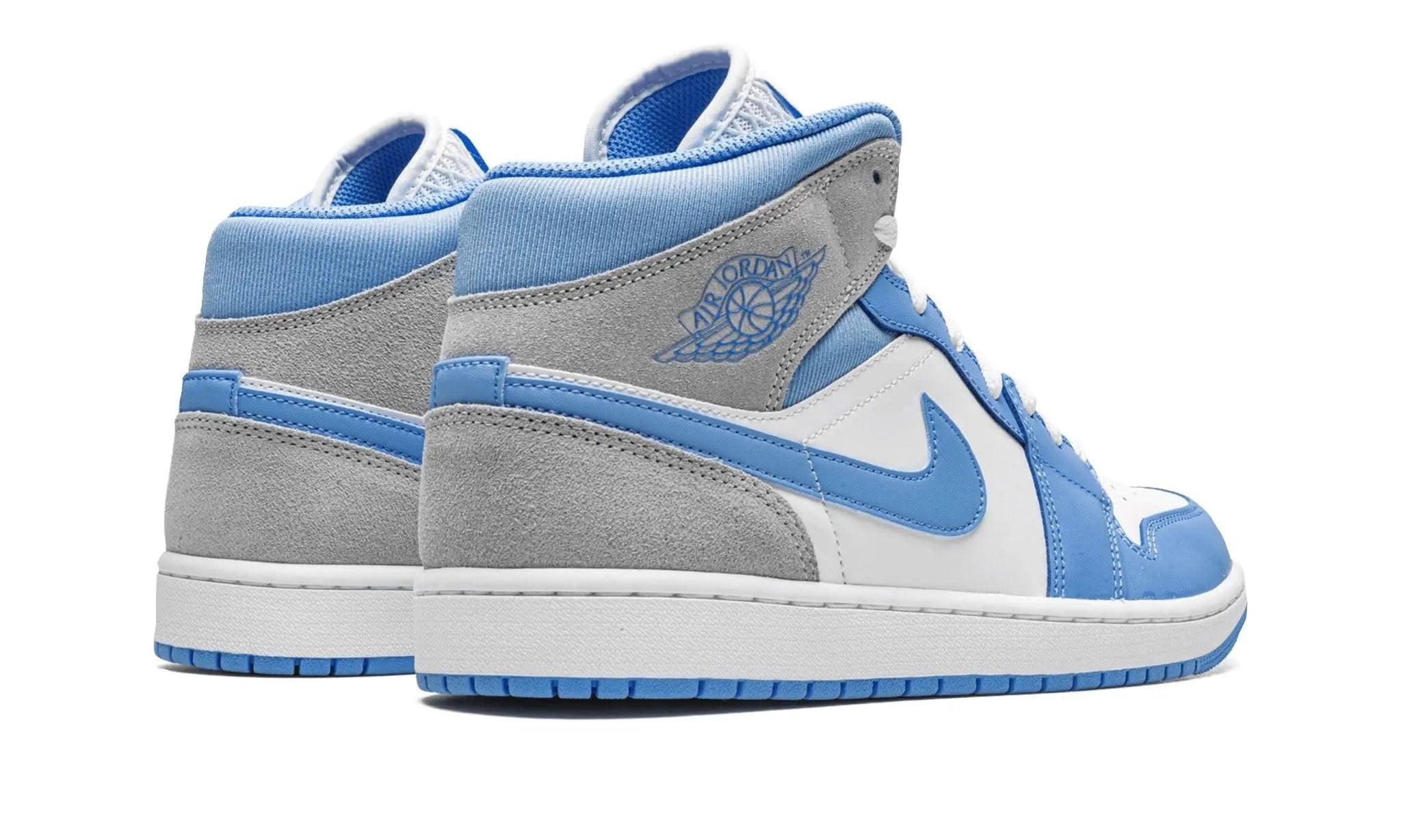 Air Jordan 1 Mid University Blue Grey - MNR Sneakers