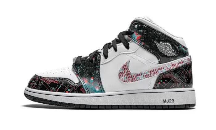 Air Jordan 1 Mid University Take Flight - MNR Sneakers