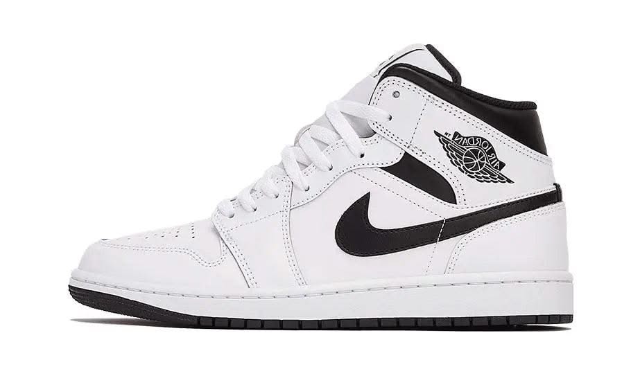Air Jordan 1 Mid White Black - MNR Sneakers