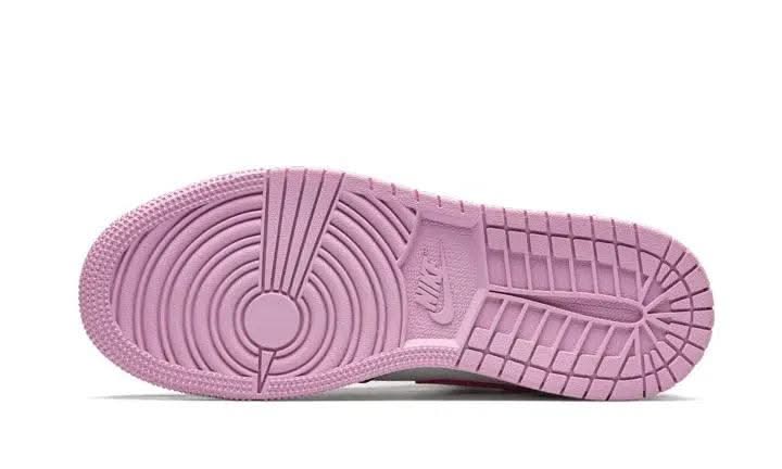 Air Jordan 1 Mid White Black Light Arctic Pink - MNR Sneakers