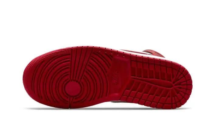 Air Jordan 1 Mid White Bred Toe - MNR Sneakers