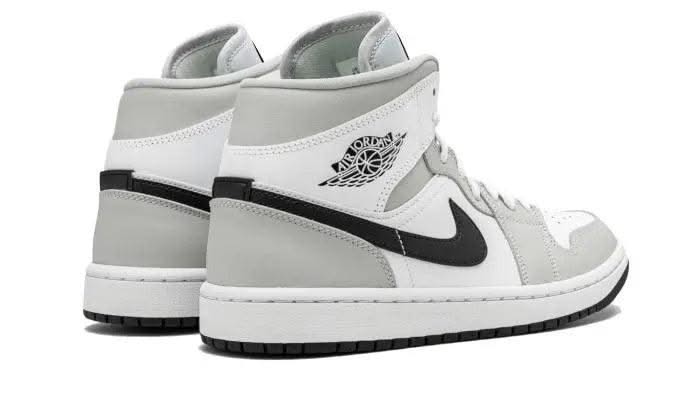 Air Jordan 1 Mid White Light Smoke Grey - MNR Sneakers