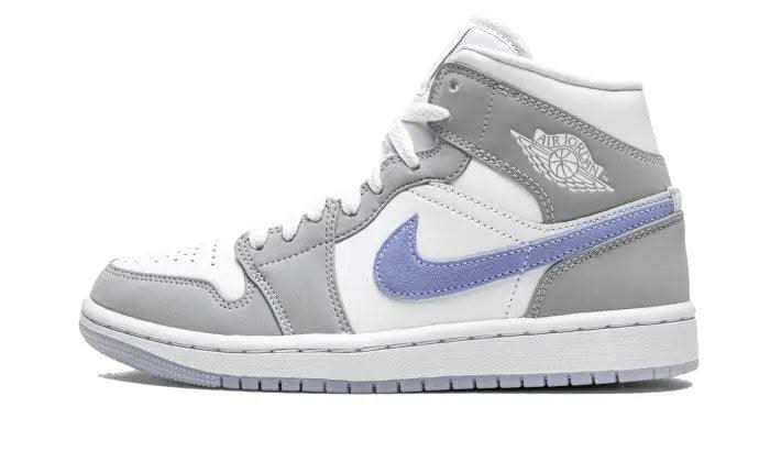 Air Jordan 1 Mid Wolf Grey - MNR Sneakers