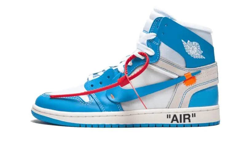 Air Jordan 1 Retro High Off-White University Blue - MNR Sneakers