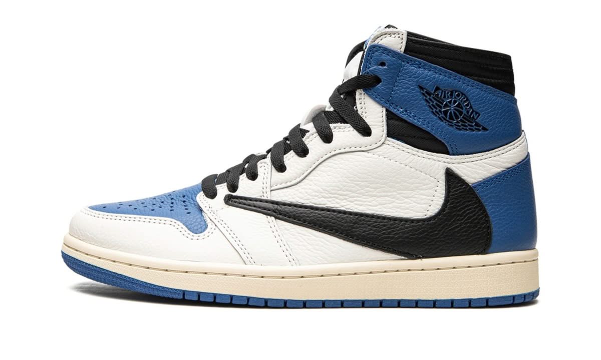 Air Jordan 1 Retro High OG SP Travis Scott Fragment Military Blue - MNR Sneakers