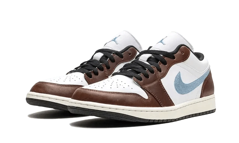 Air Jordan 1 Retro Low Brown Blue Grey - MNR Sneakers