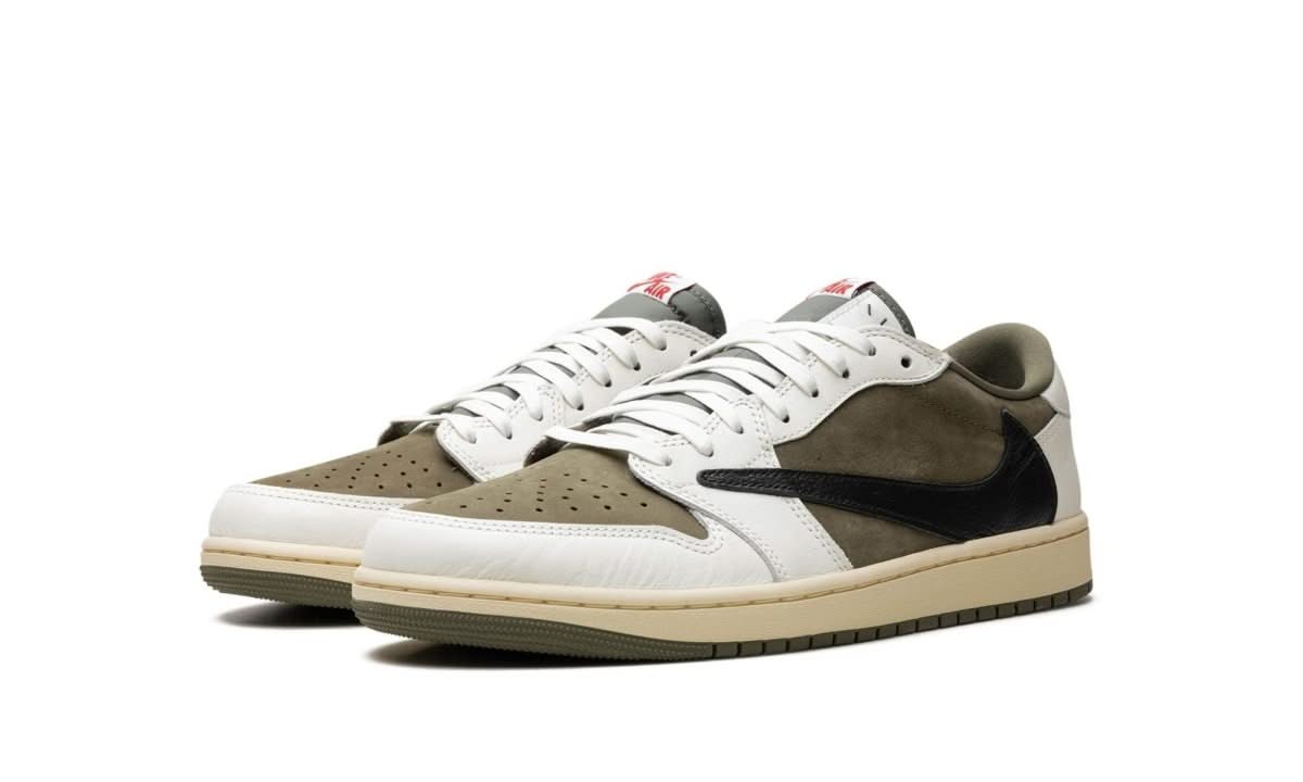 Air Jordan 1 Retro Low OG SP Travis Scott Medium Olive - MNR Sneakers