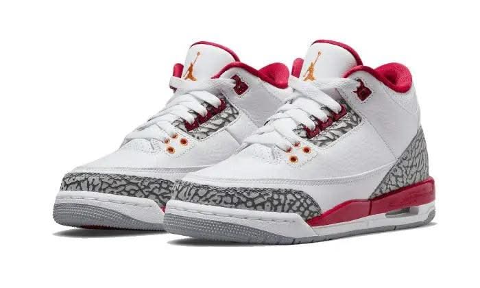 Air Jordan 3 Retro Cardinal Red - MNR Sneakers