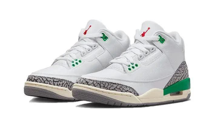Air Jordan 3 Retro Lucky Green - MNR Sneakers