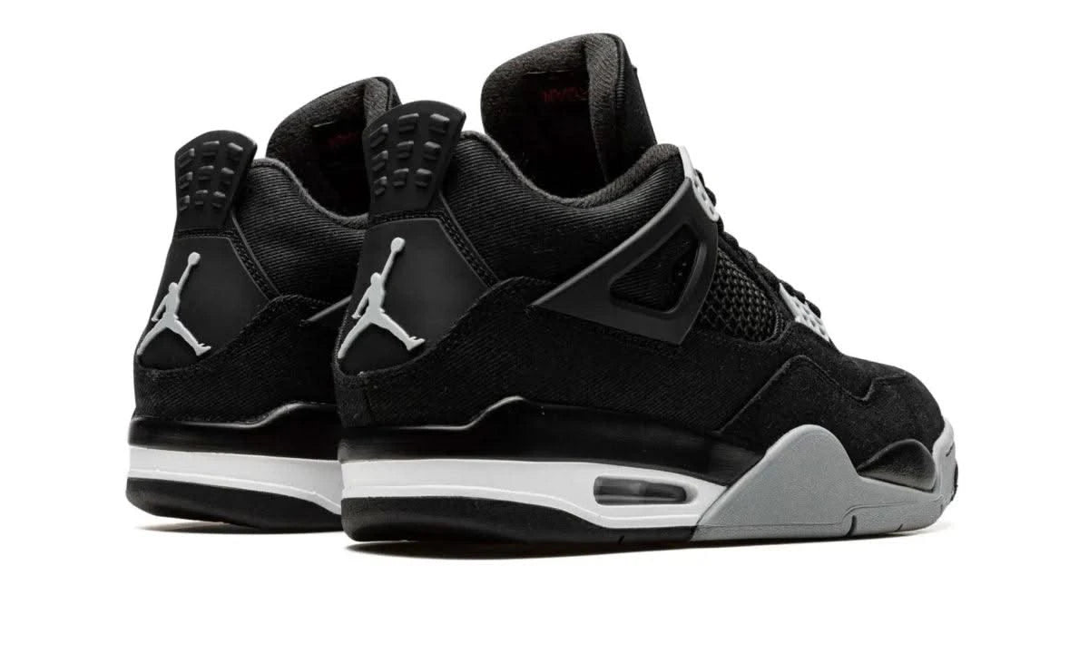 Air Jordan 4 Black Canvas - MNR Sneakers