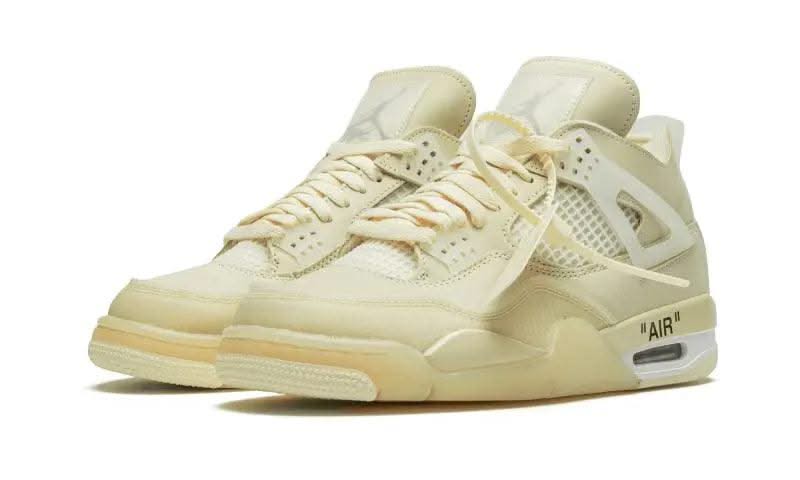Air Jordan 4 Retro Off-White Sail - MNR Sneakers