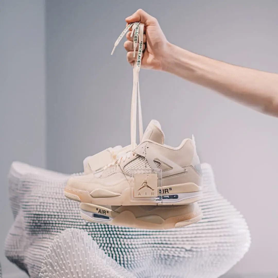 Air Jordan 4 Retro Off-White Sail - MNR Sneakers