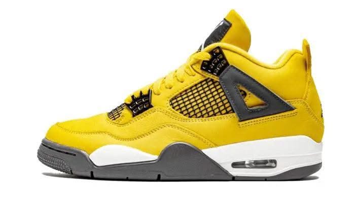 Air Jordan 4 Retro Tour Yellow (Lightning) - MNR Sneakers