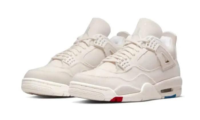 Air Jordan 4 Sail Canvas - MNR Sneakers
