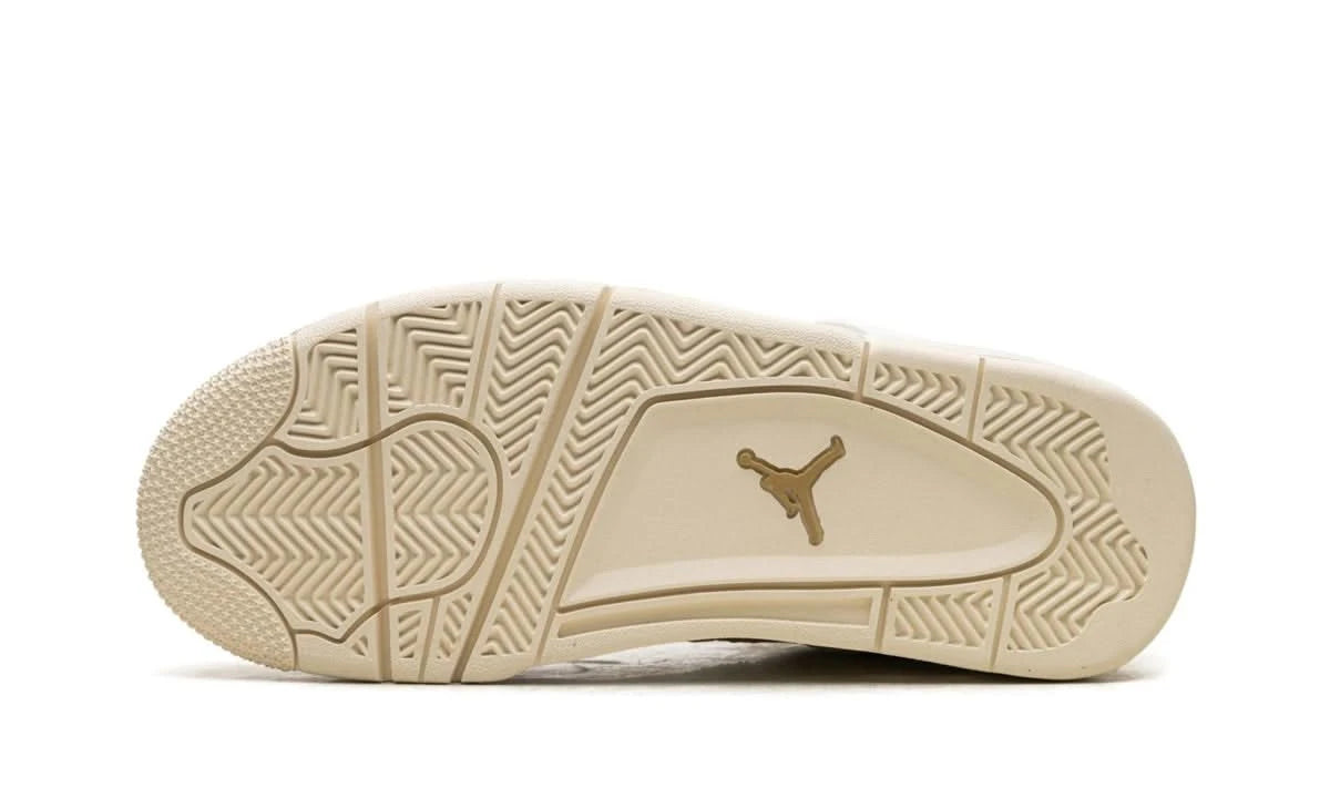 Air Jordan 4 Sail Metallic Gold - MNR Sneakers