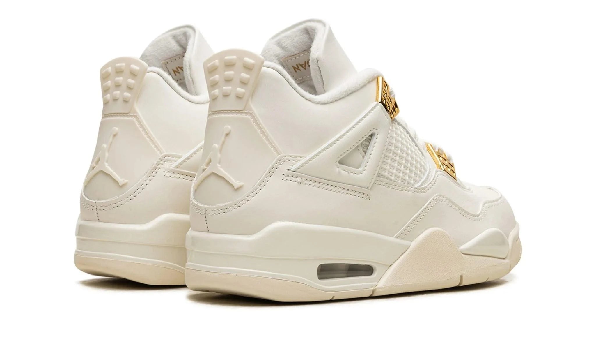 Air Jordan 4 Sail Metallic Gold - MNR Sneakers