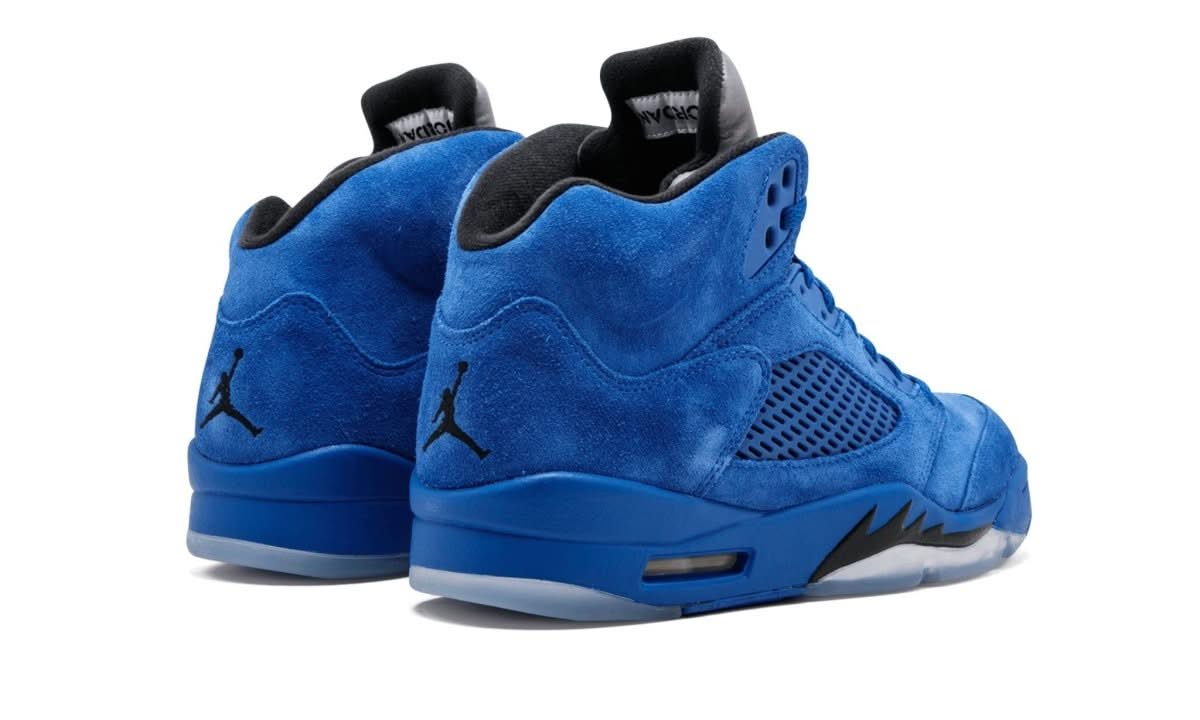 Air Jordan 5 Retro Blue Suede - MNR Sneakers