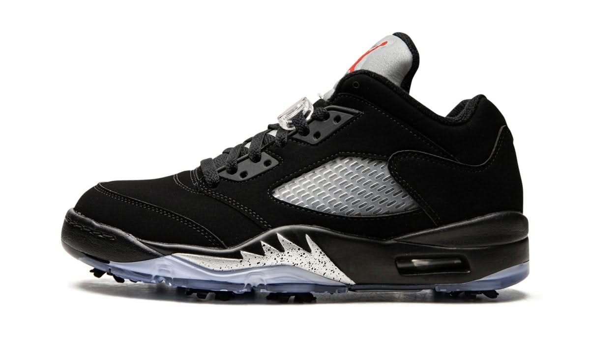 Air Jordan 5 Retro Low Golf Black Metallic - MNR Sneakers